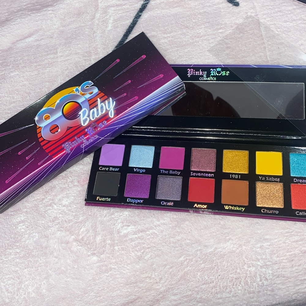💕PINKY ROSE 80’s BABY EYESHADOW PALETTE💕